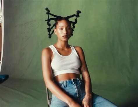 willow smith sexy photos|Willow Smith gets naked to promote new single Symptom Of Life